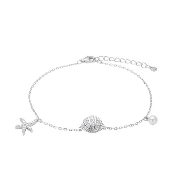 JoanliNor Rh Silfur Armband