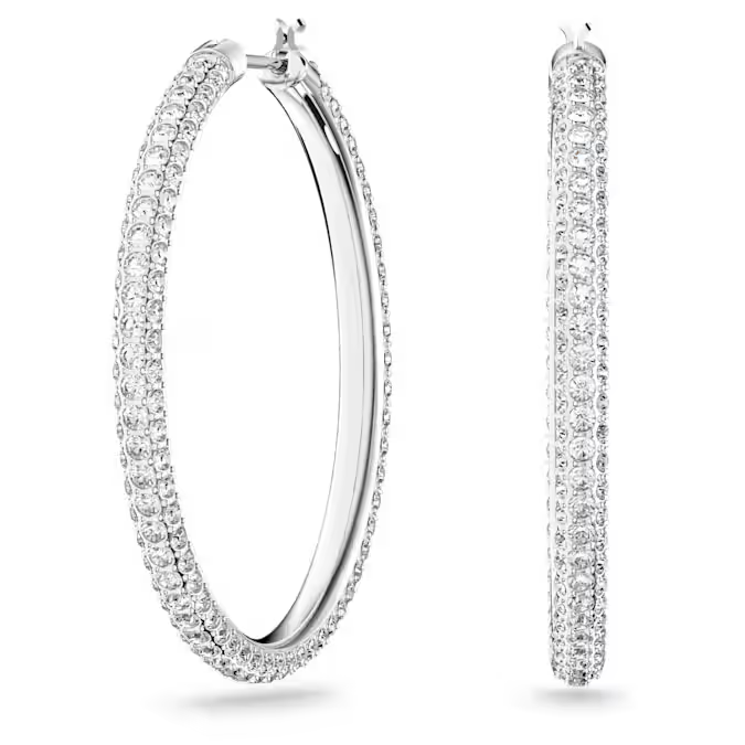 Swarovski Dextera Hoop eyrnalokkar
