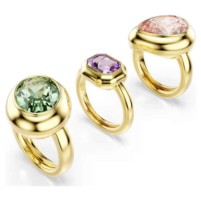 Swarovski Gema: Sett 3 Hringar 55-60
