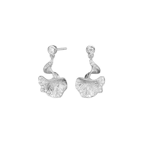 JoanliNor Selmanor Rh Silfur Eyrnalokkar