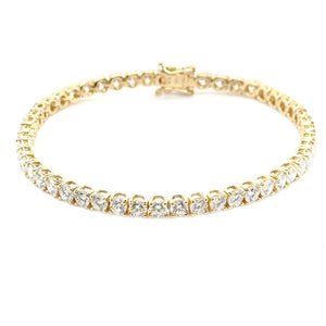 Tennisarmband - Gulagull 14kt