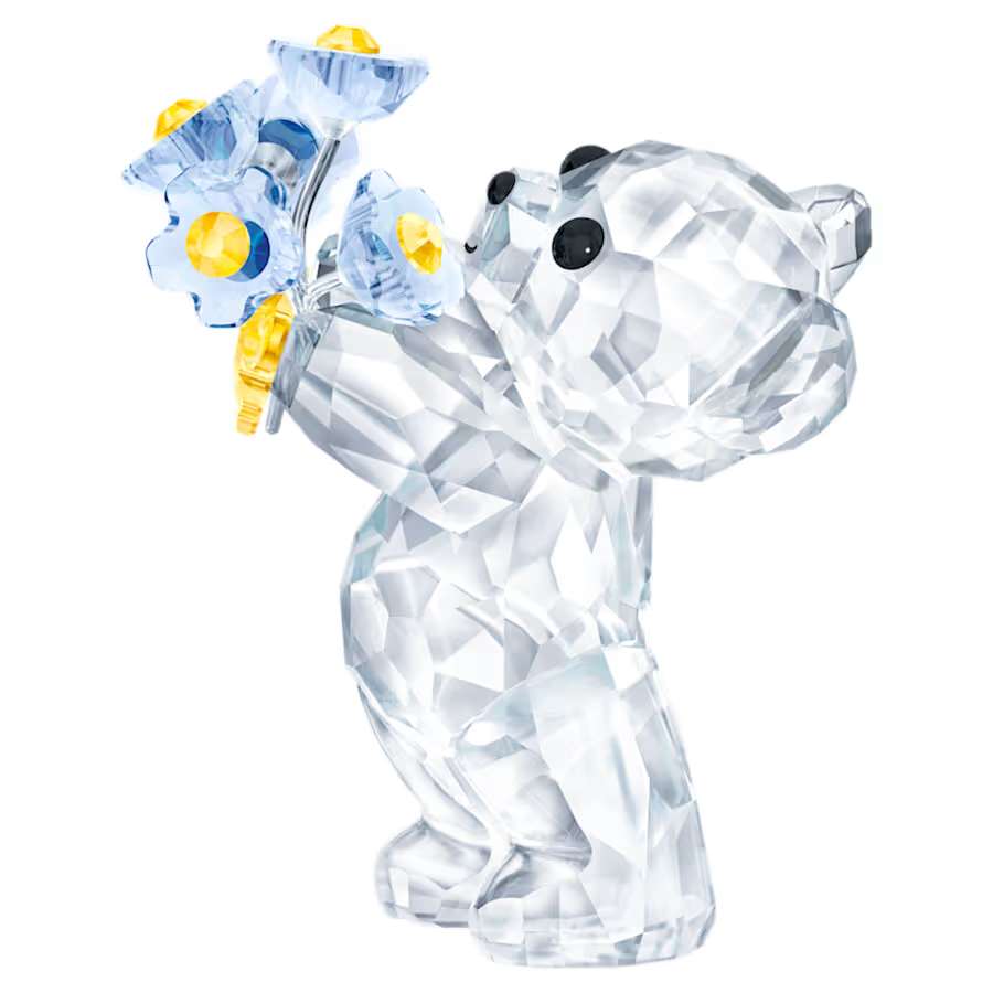 Swarovski Kris Bear: Forget-Me-Not