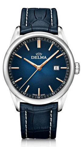 Delma Cambrigde 42mm Með Leðuról