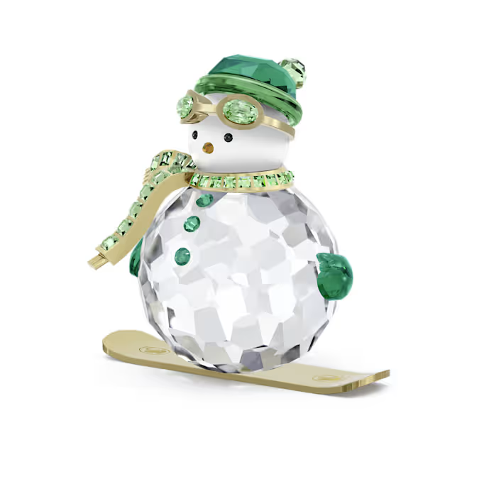 Swarovski Holiday Cheers: Snowman Green