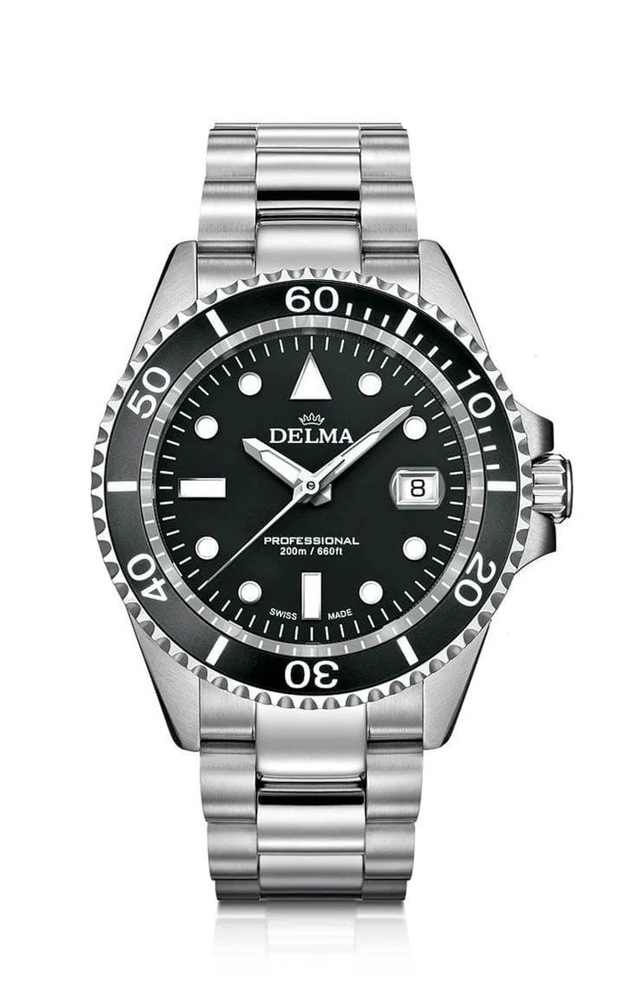 Delma Commodore Quartz 43mm