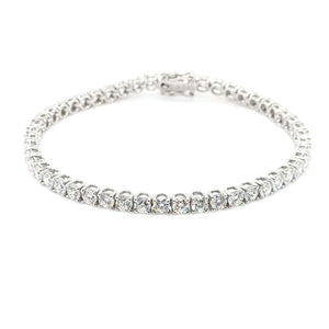 Tennisarmband - Hvítagull 14kt