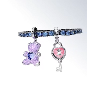 Swarovski Idyllia: Aukahlekkur á Hálsmen, Armbönd