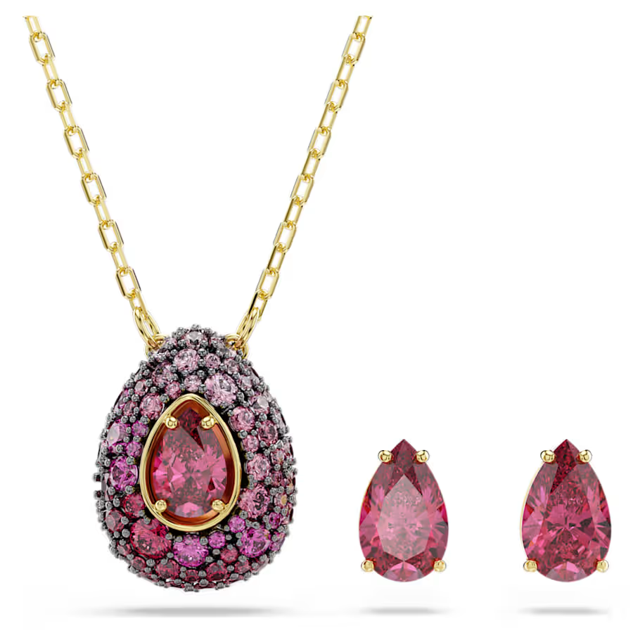 Swarovski Sublima: Sett, Hálsmen og Eyrnalokkar