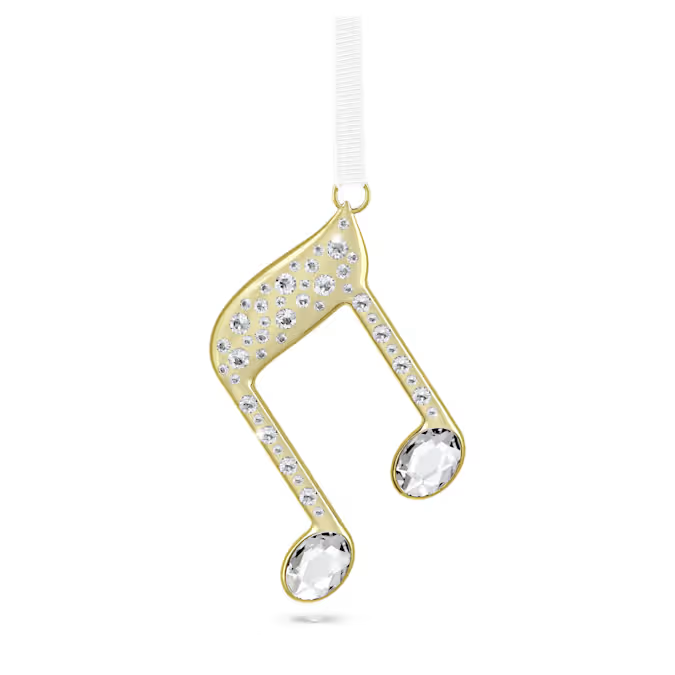 Swarovski Ornament Double Music Note