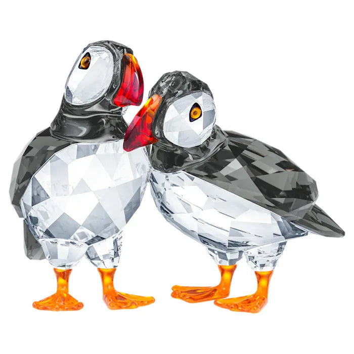 Swarovski Crystals pair of puffins