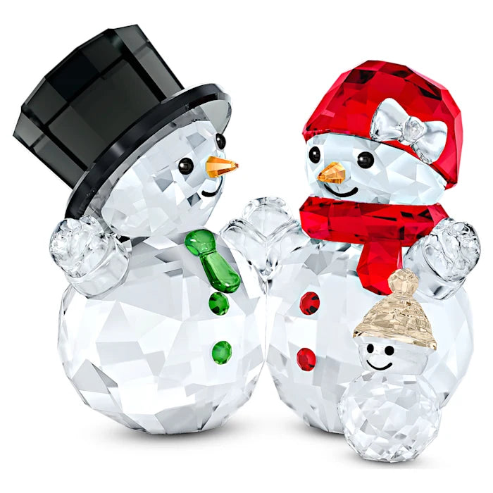 Swarovski Snowman Family