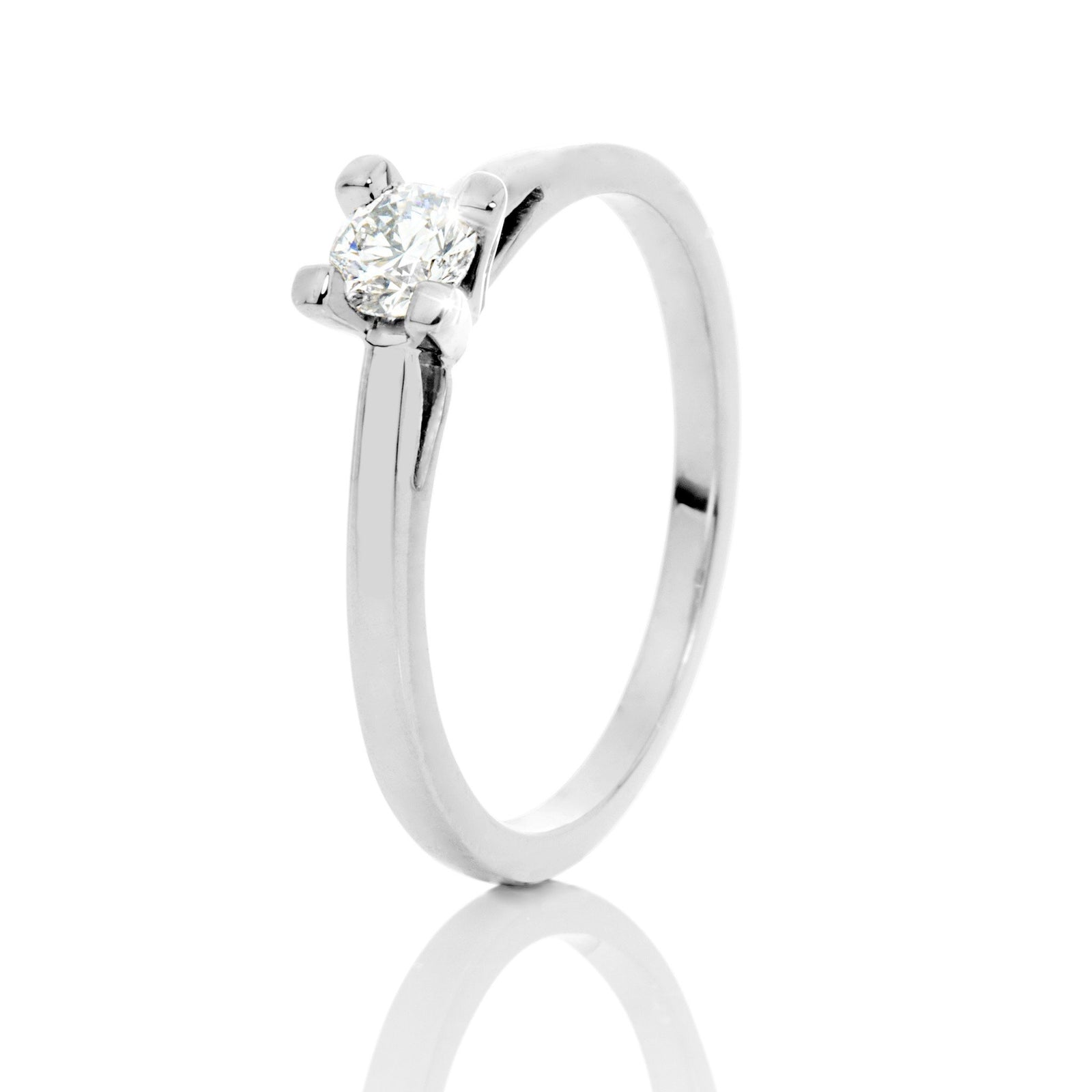 Demantshringur hvítagull