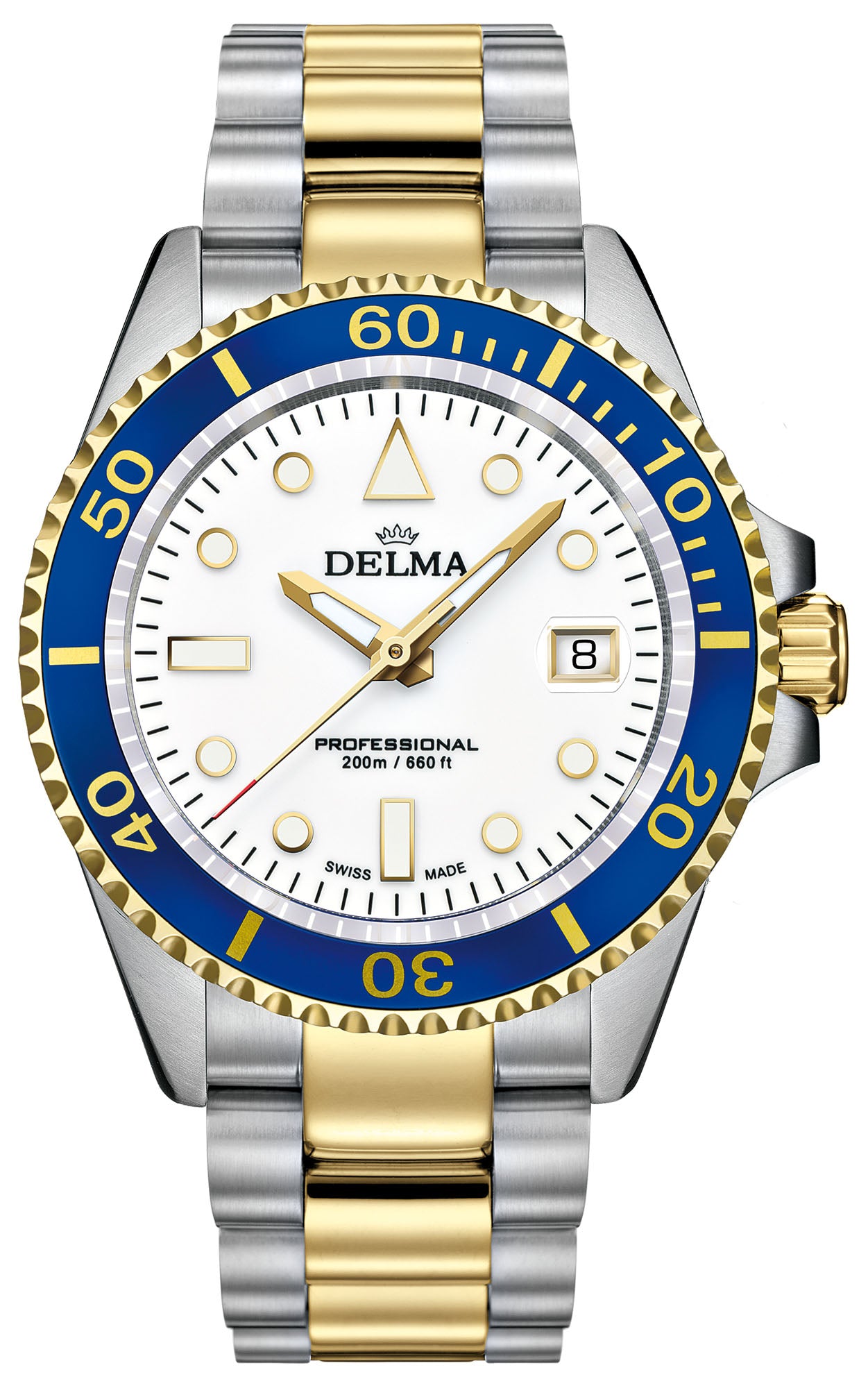 Delma Commodore, tvílit, 43mm