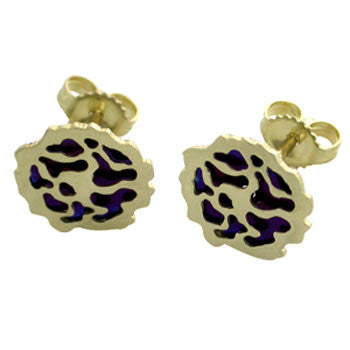 Icecold - Fjara Gull Eyrnalokkar Með Titanium - jonogoskar.is