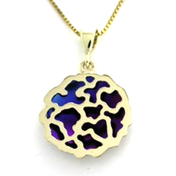 Icecold - Fjara Gull Hálsmen Með Titanium - jonogoskar.is