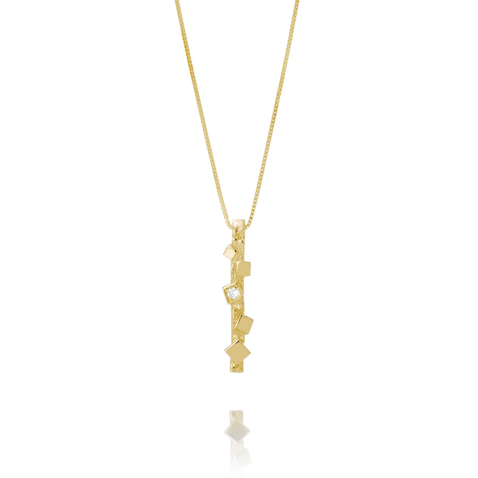 Icecold Gull hálsmen