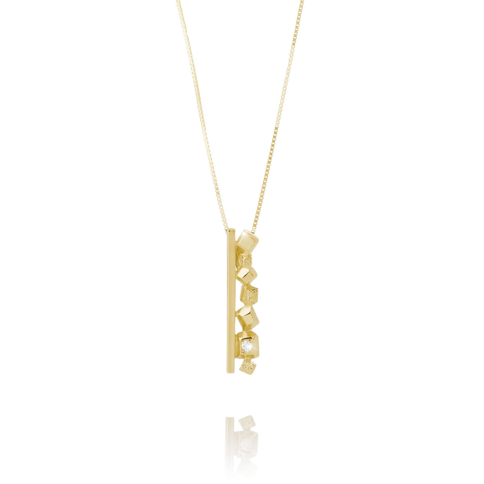 Icecold Gull hálsmen