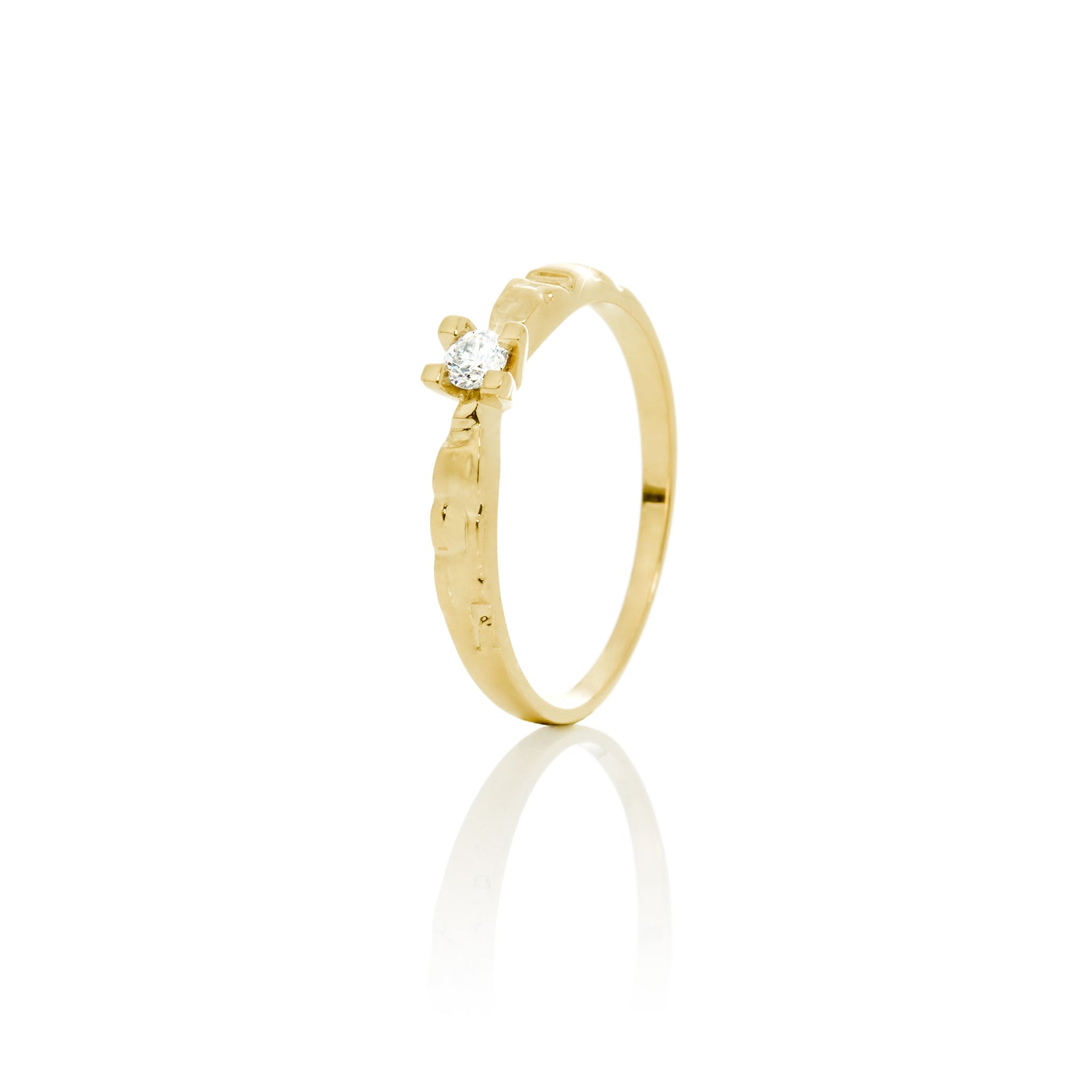 Icecold Gull hringur