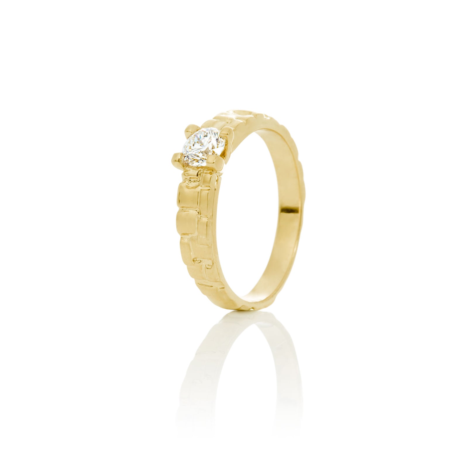 Icecold Gull hringur