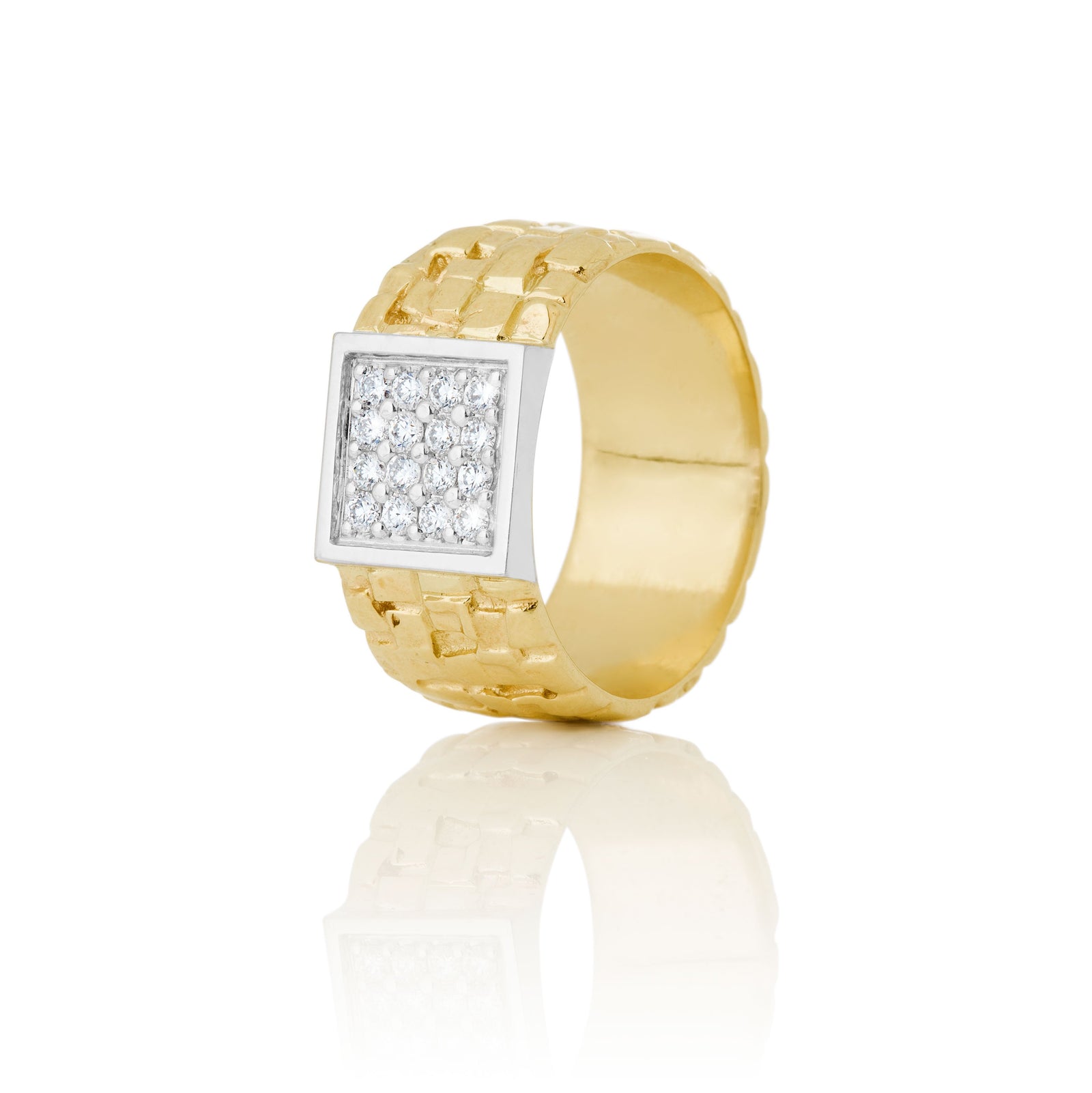 Icecold Gull hringur