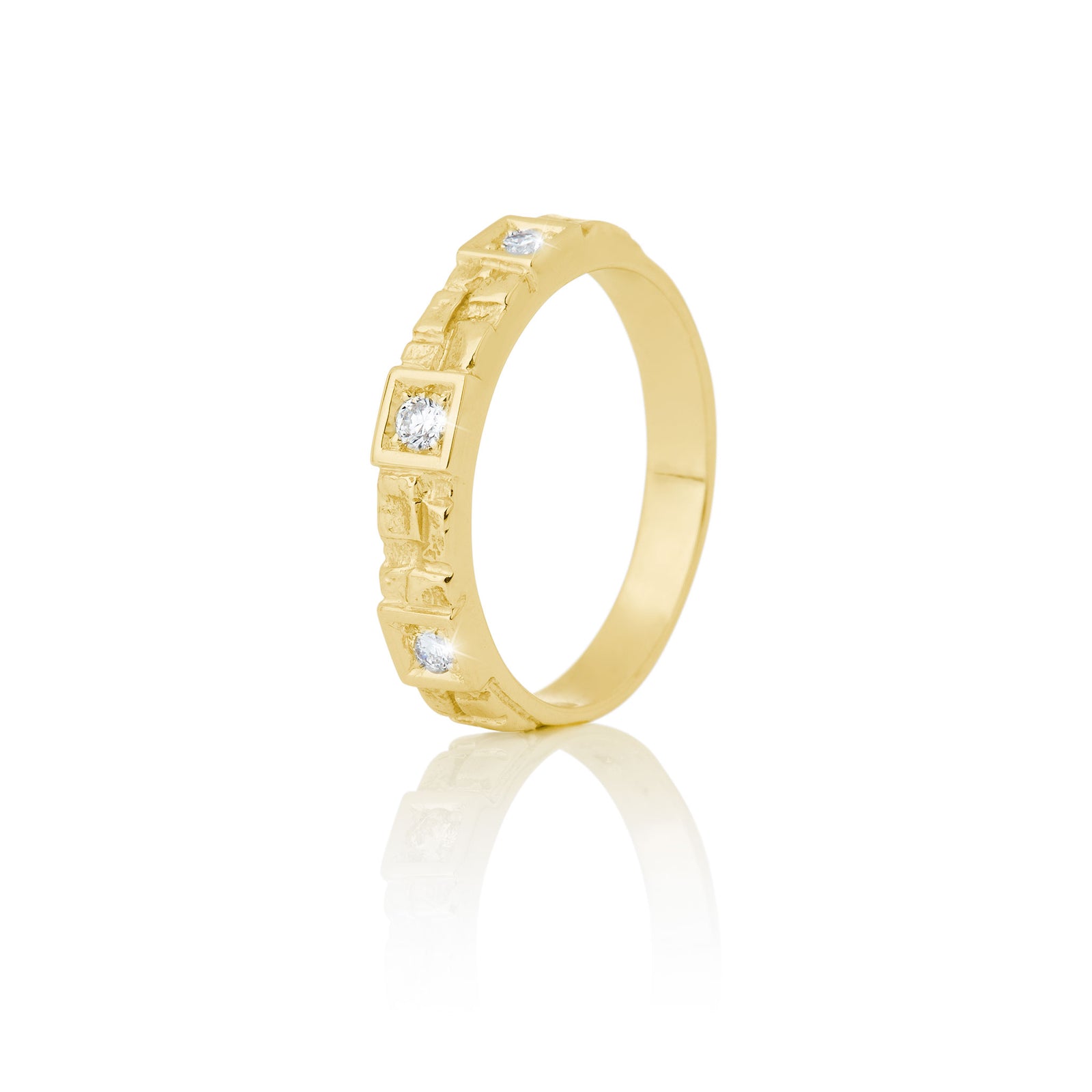 Icecold Gull hringur