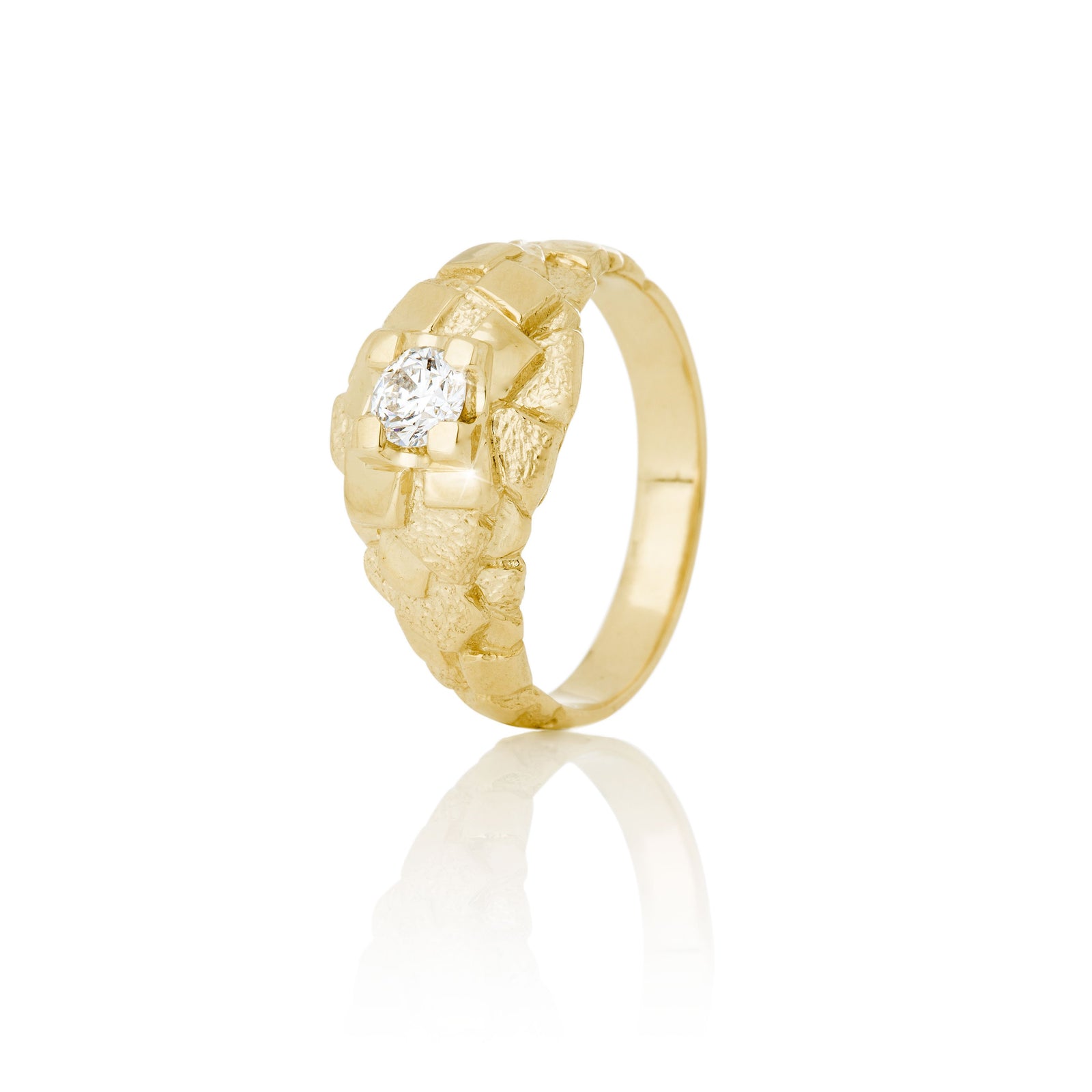 Icecold Gull hringur