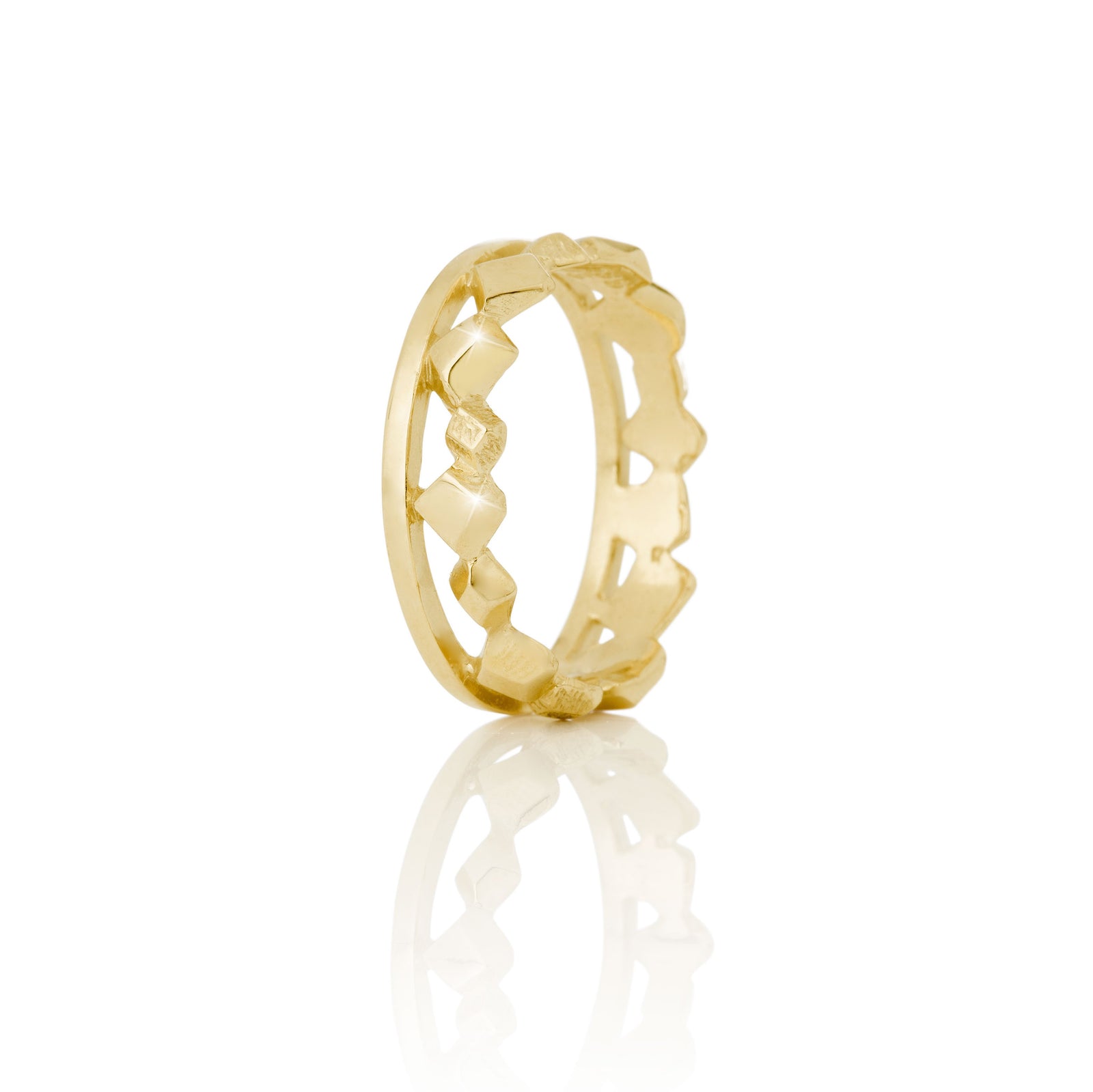 Icecold Gull hringur