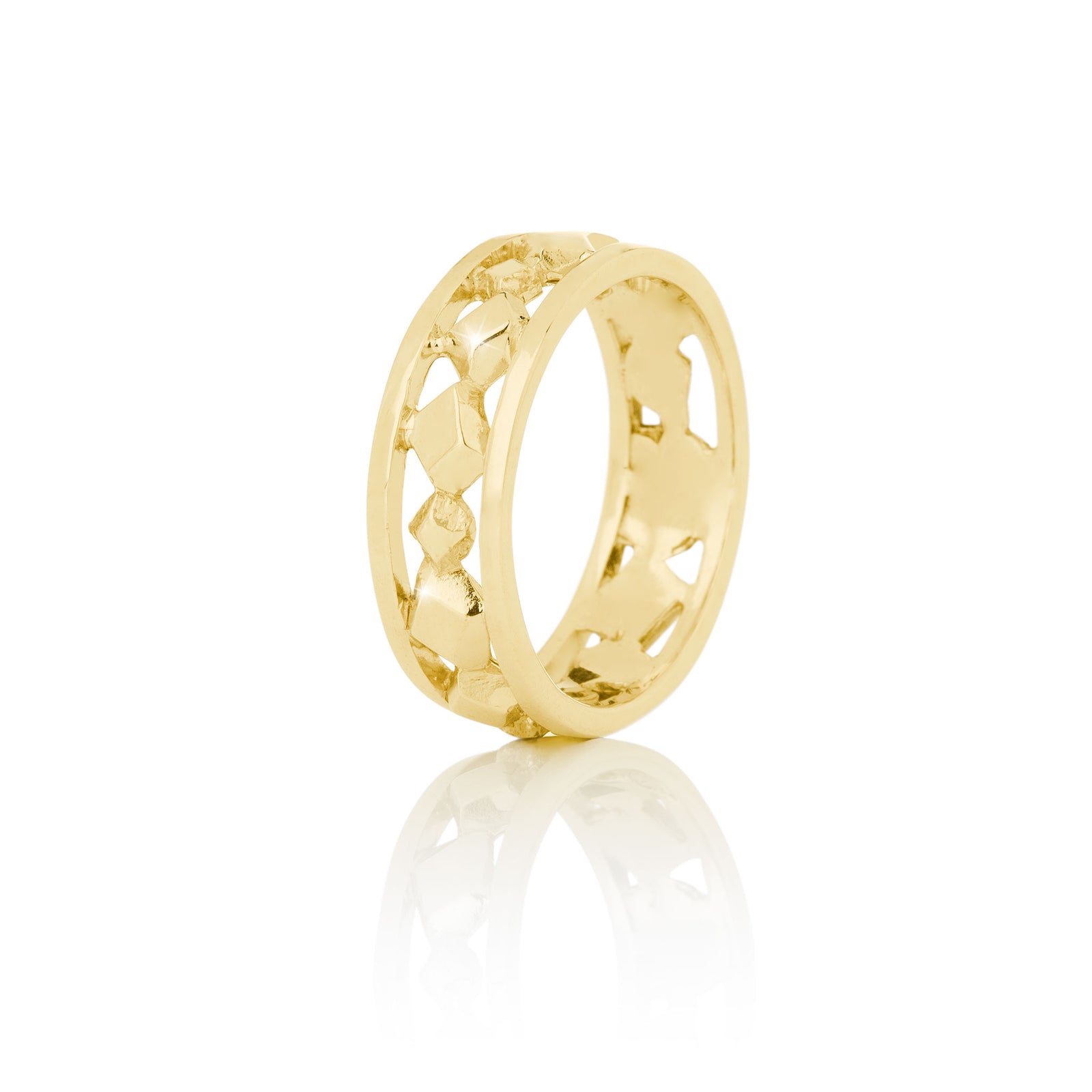 Icecold Gull hringur