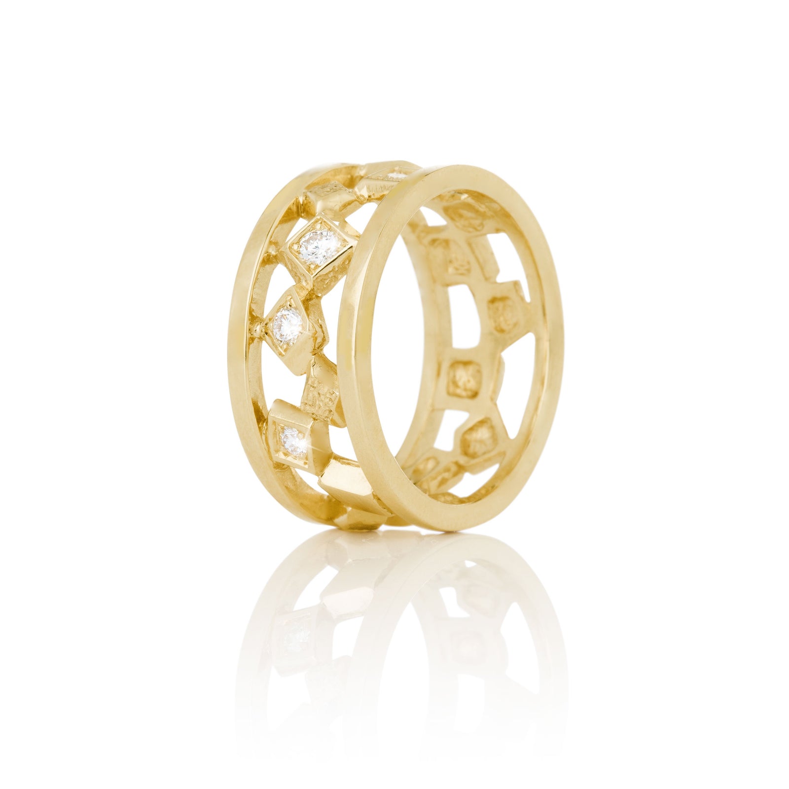 Icecold Gull hringur