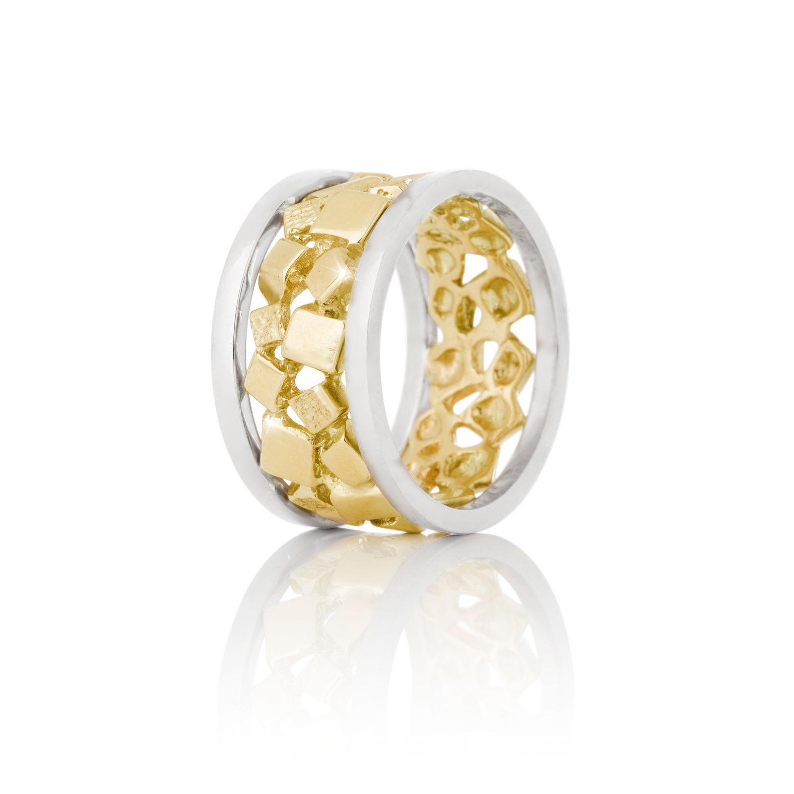 Icecold Gull hringur