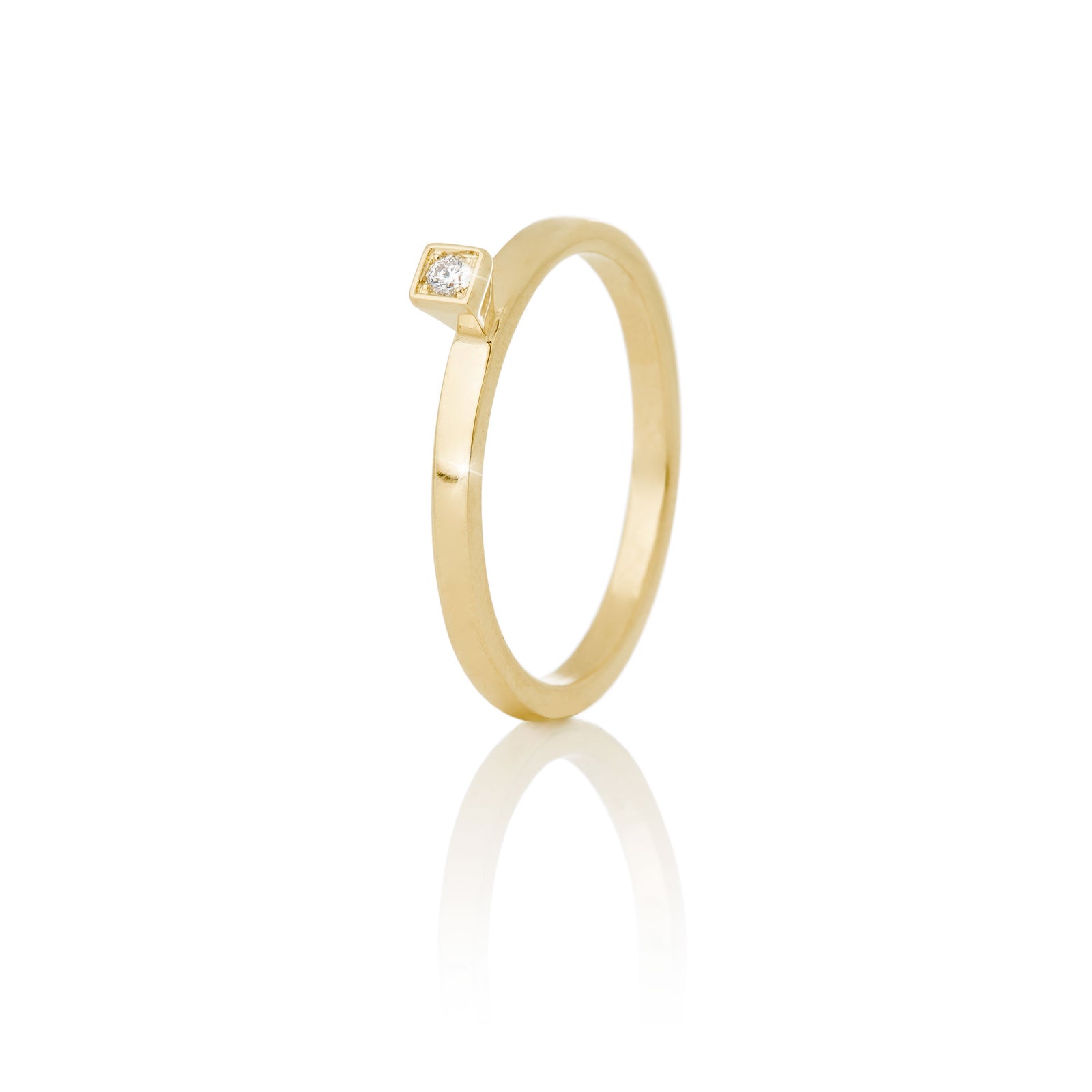 Icecold Gull hringur