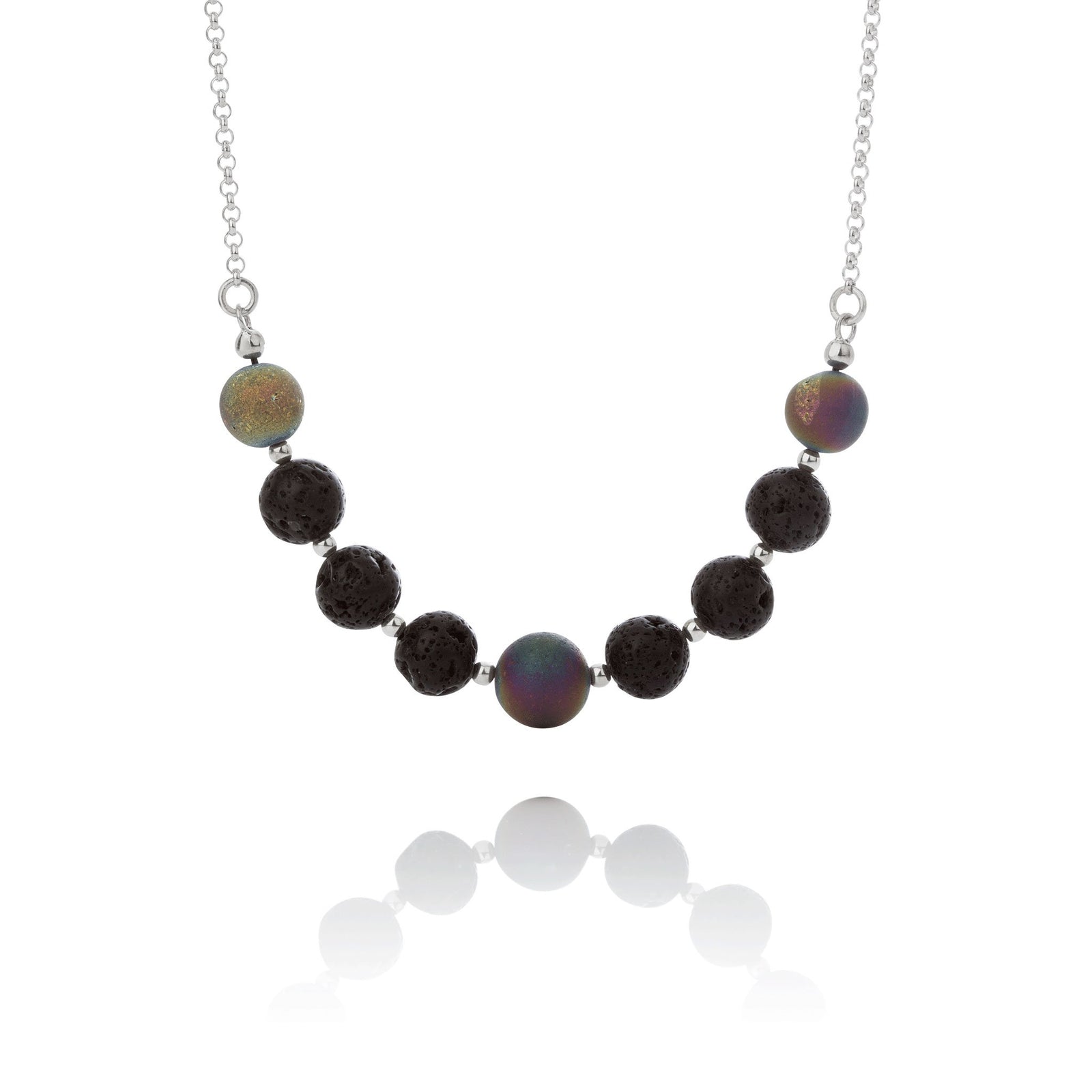 LAVA <br> hraunkúlumen með kristalskúlum