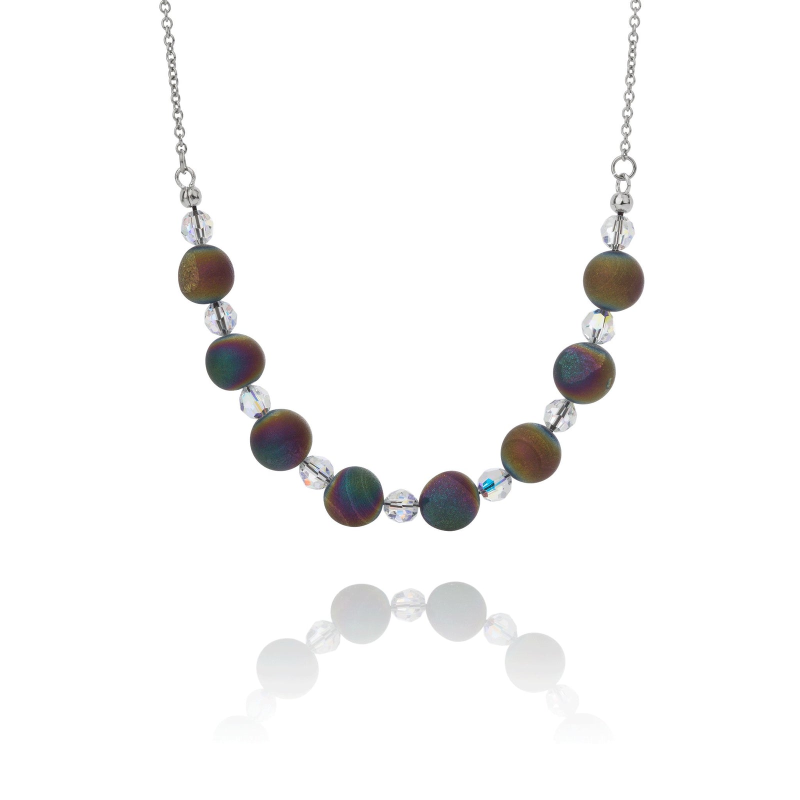 Norðurljós <br> norðurljósamen með kristöllum